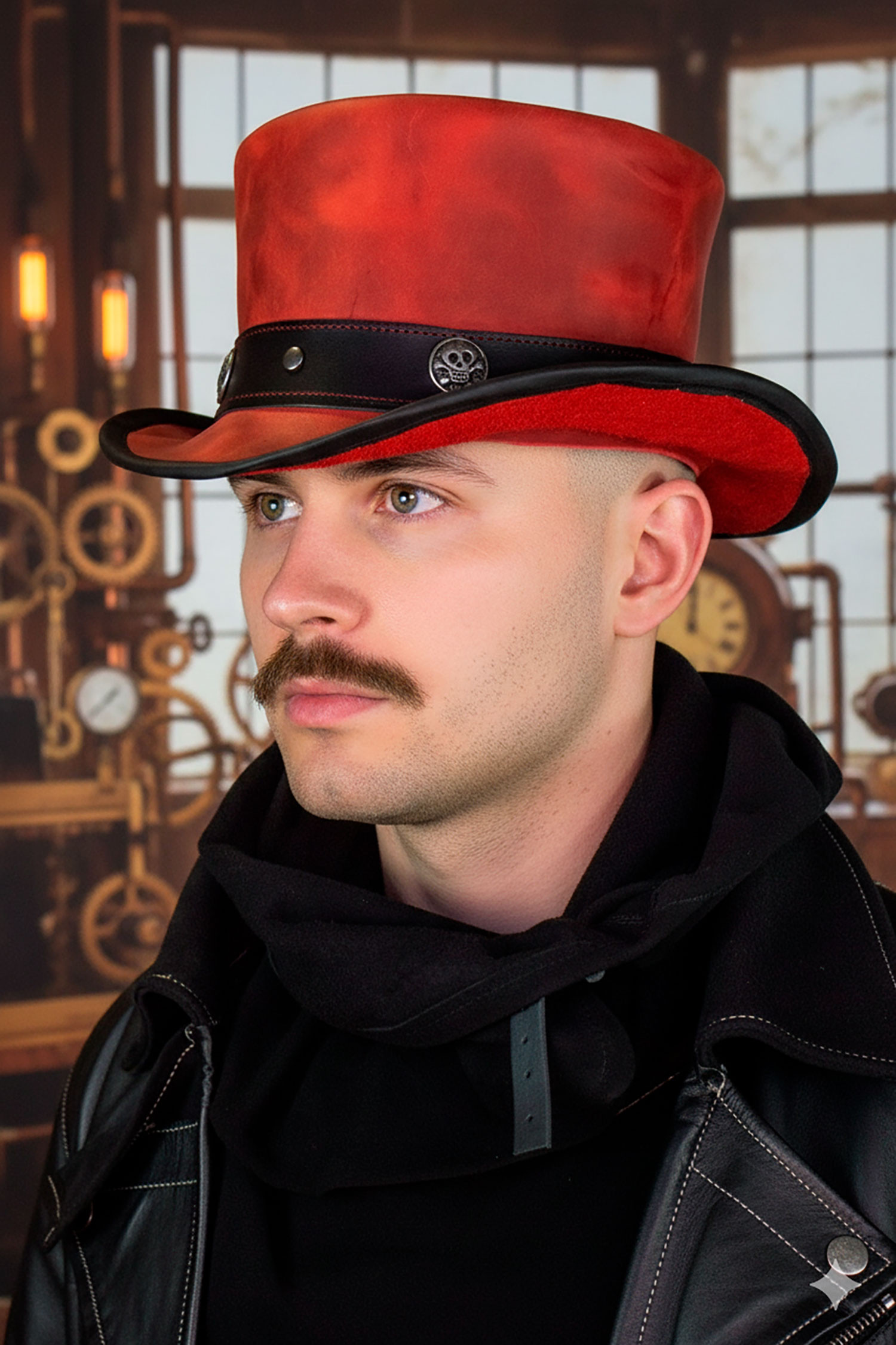 Chapéu de copa Samedi - Vermelho