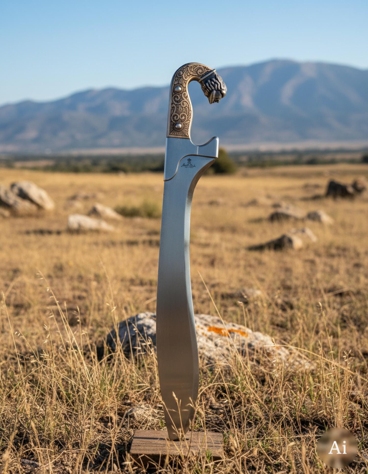 Falcata Ibérica de Prata