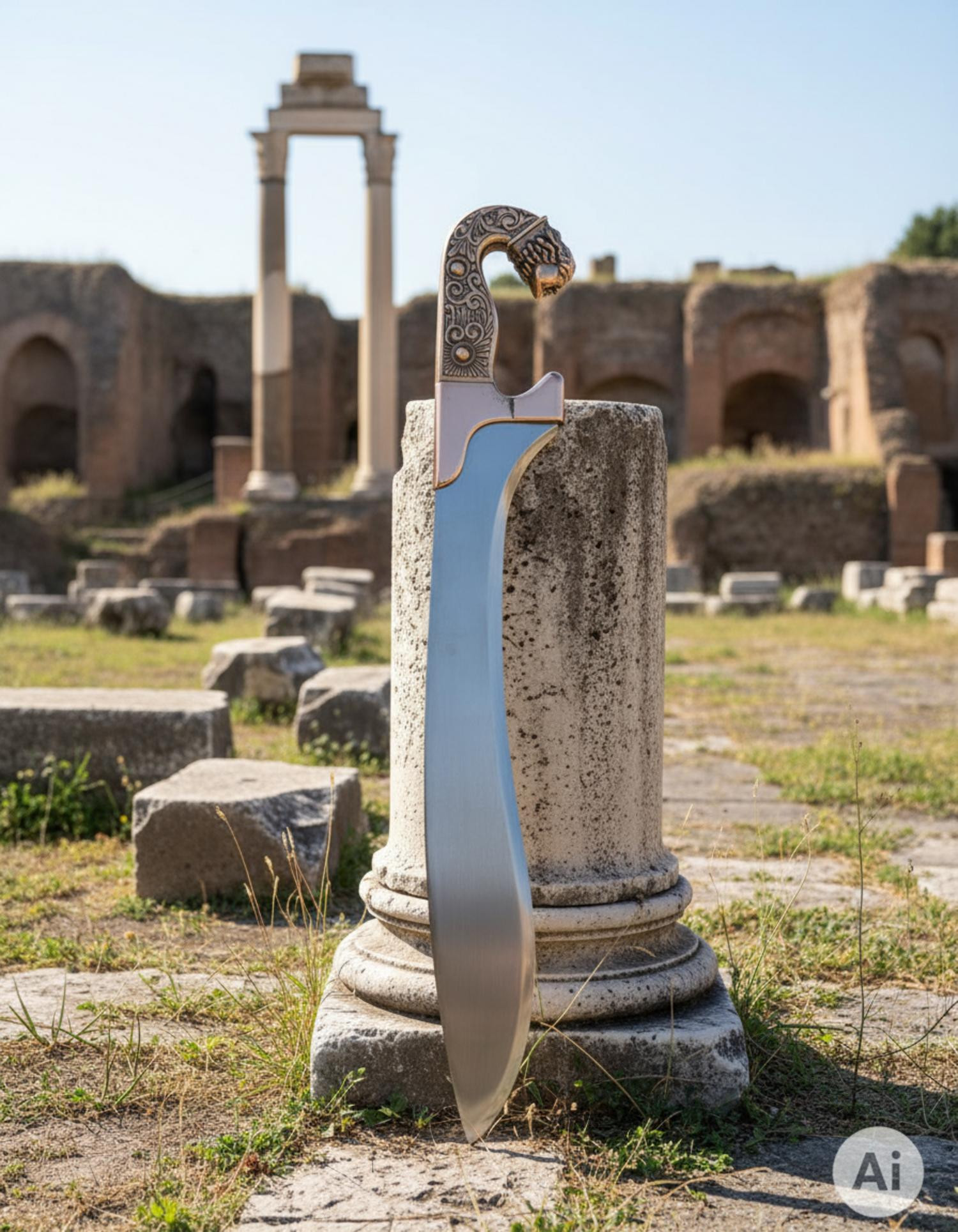 Falcata Ibérica Bronze