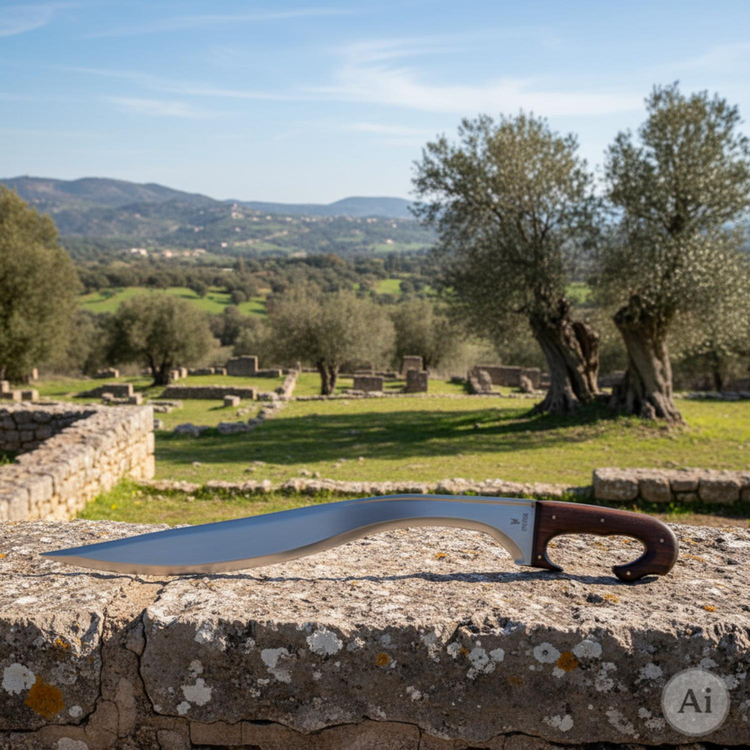 Falcata ibérica funcional, lâmina 60 cm.