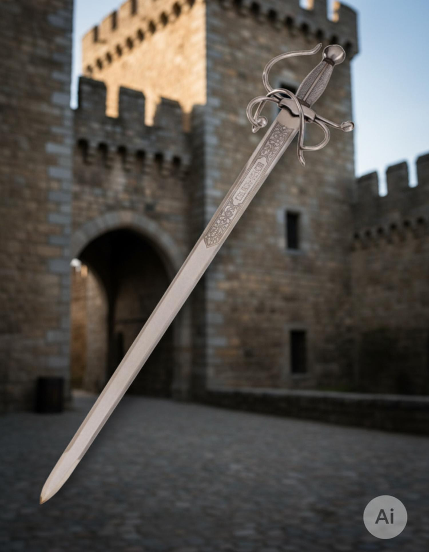 Espada Rústica Colada del Cid (103 cms.)