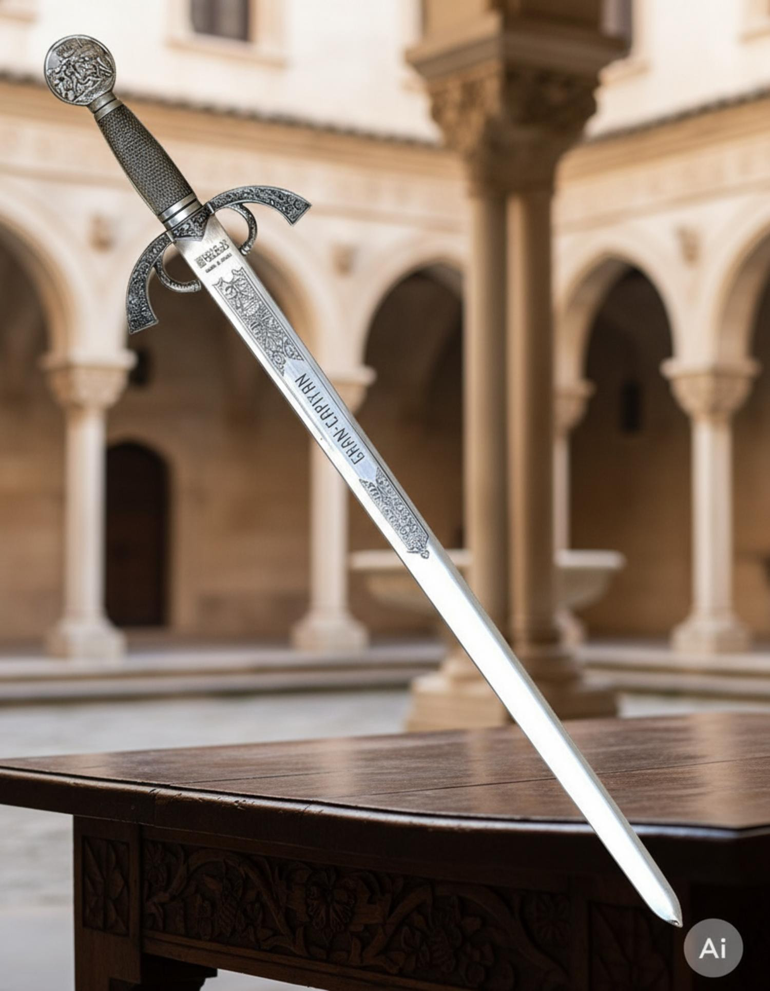 Grande Capitão Espada, prata