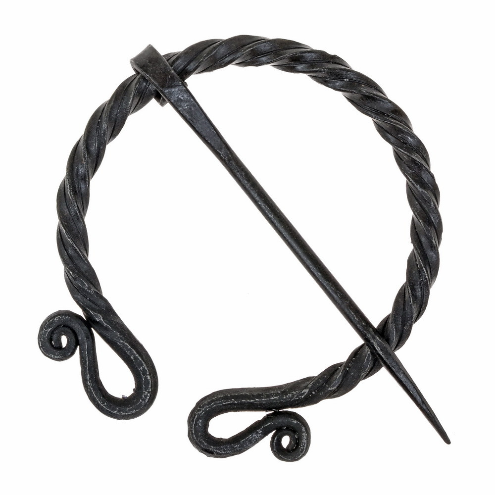 Broche Omega Romana Forjado à Mão