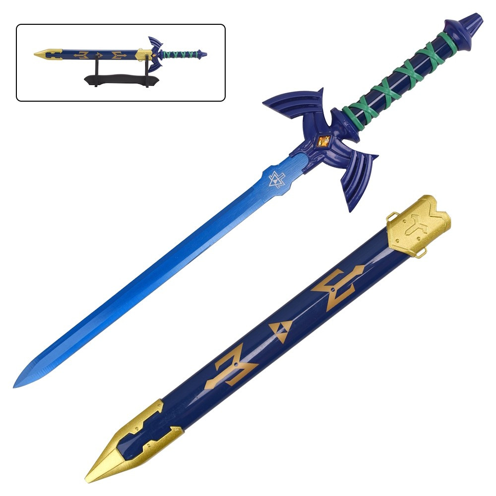 Espada miniatura não oficial Blu Master de Link - Zelda
