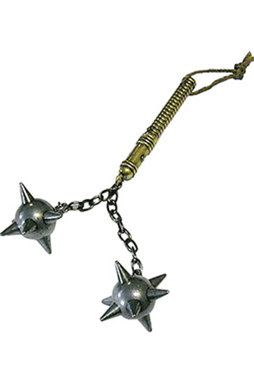 Mini maça 2 cabeças, cabo curto