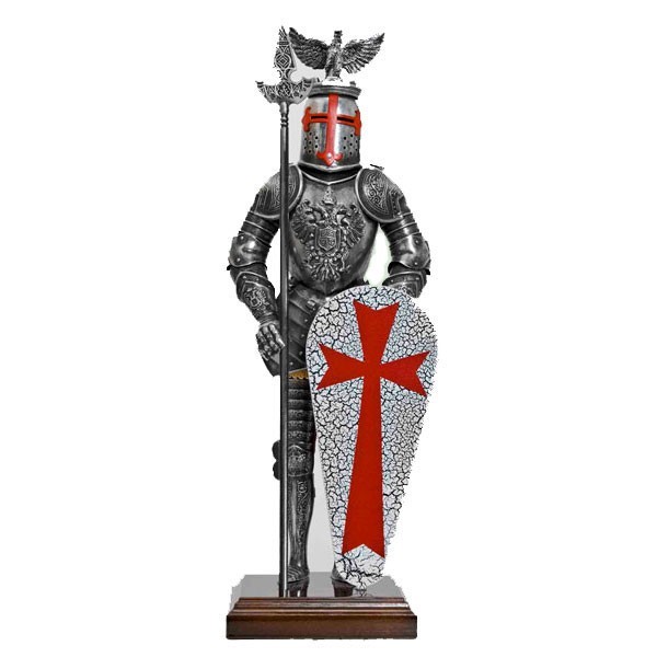 Armadura Águia Templária, 42 cms.