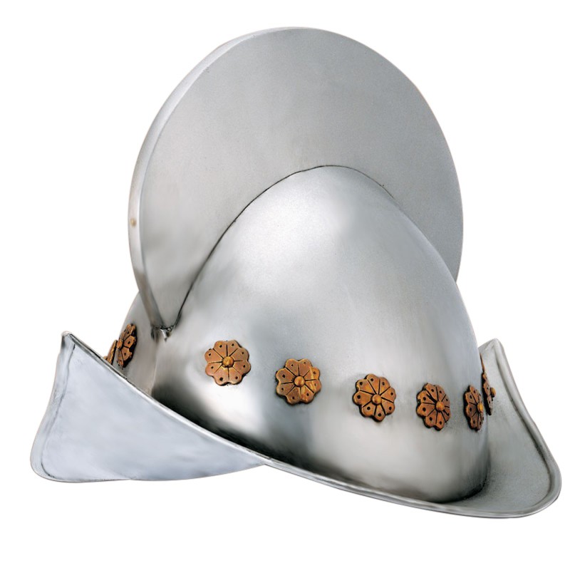 Capacete do conquistador espanhol do século XVI