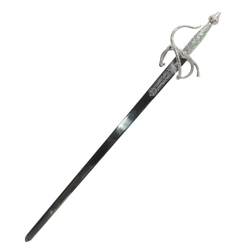 Espada Colada Cid com cabo cinzelado