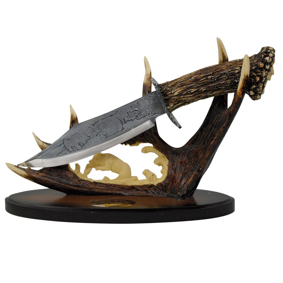 chifre faca decorativo