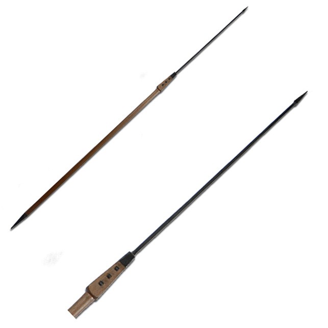 Pilum romano, comprimento 224 cms.