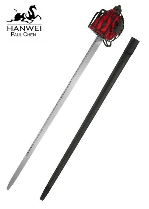 Espada de cesta de arco para práticas