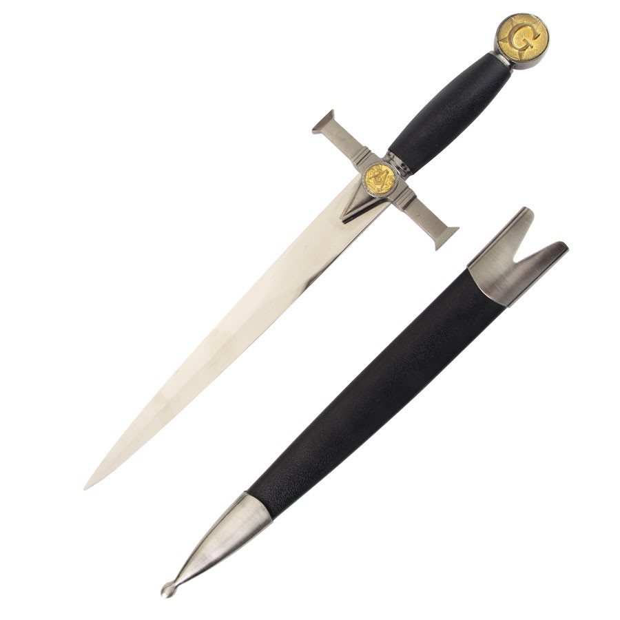 punhal com bainha Masonic