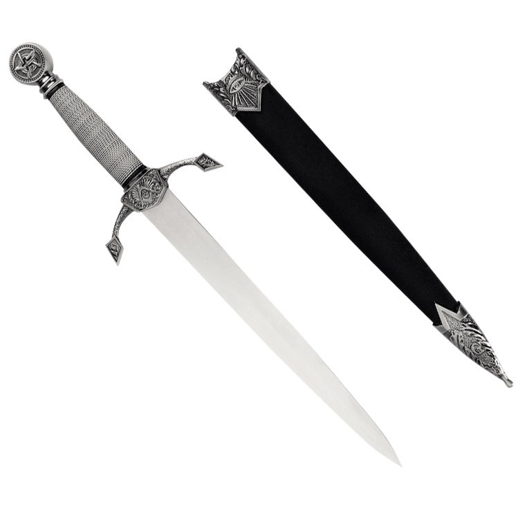 punhal com bainha Masonic