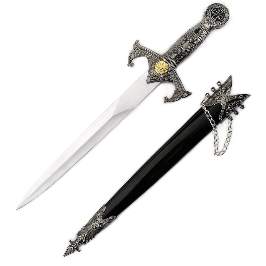 punhal com bainha Templar