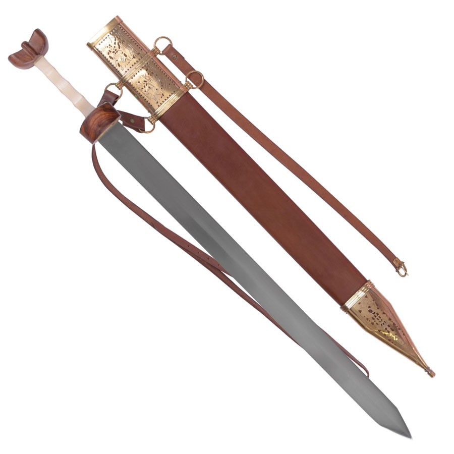 Roman Spatha Cavalaria com bainha