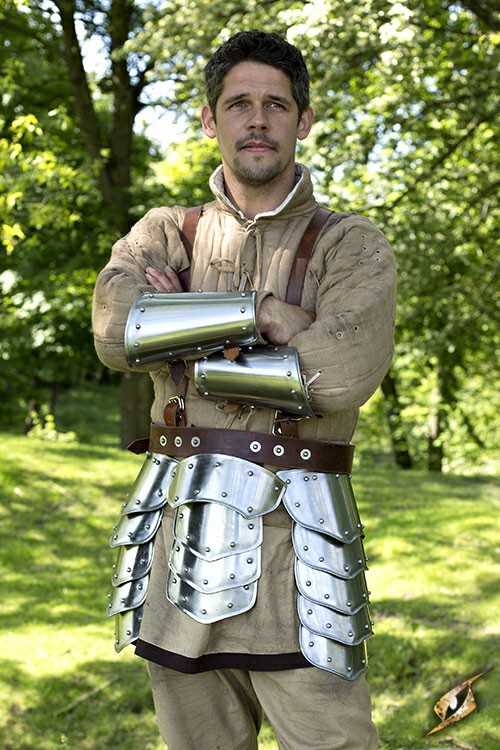 borlas de armadura medieval