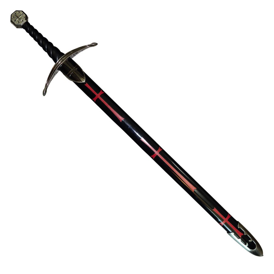 Espada Templária com bainha