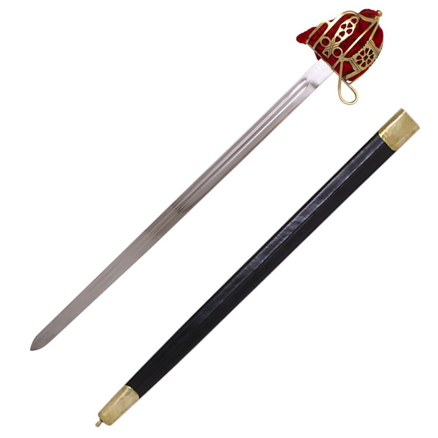 Espada de cesta escocesa, ano 1828