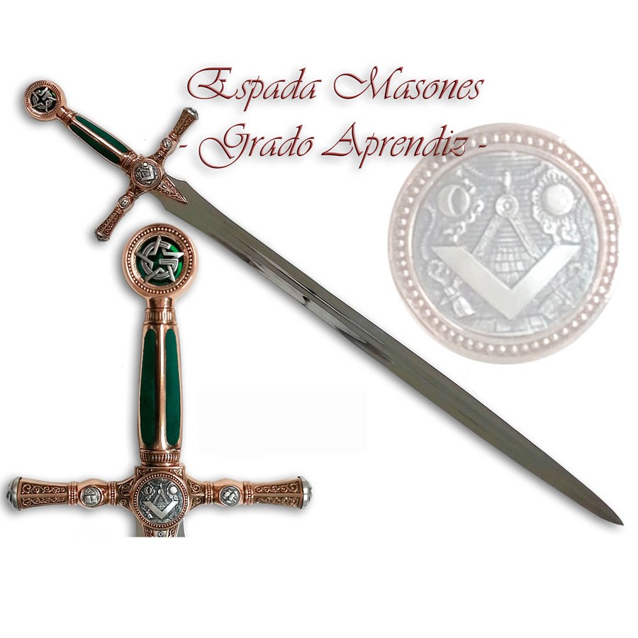Espada da Maçonaria.- Grau de Aprendiz