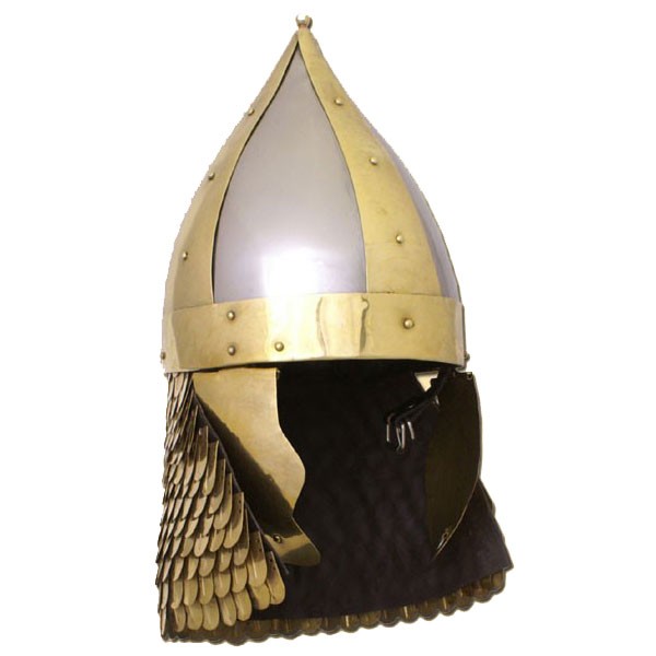 Capacete cônico de arqueiro romano, tamanho M