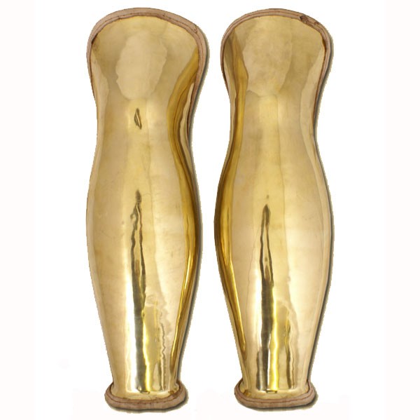 Grevas de bronze espartanas