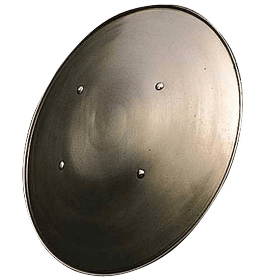 Escudo abobadado funcional, 58 cms.