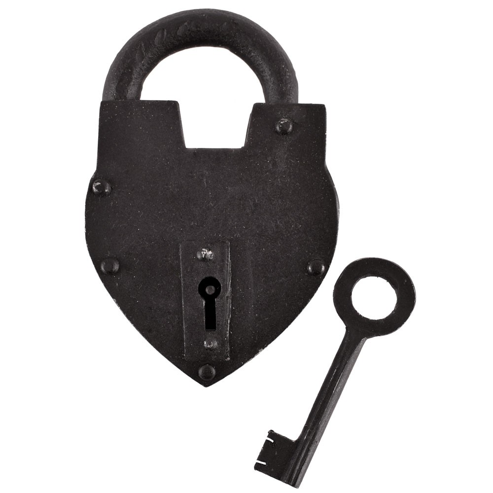 cadeado coração medieval