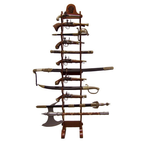 Expositor permanente 24 pistolas (162 cms.)