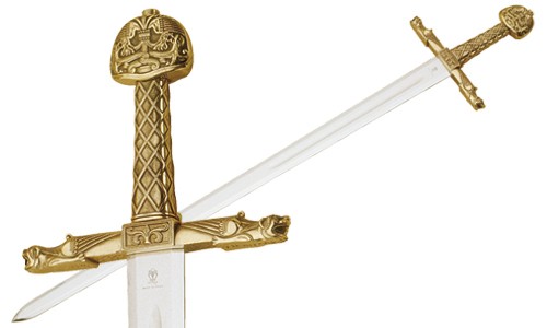 Espada de Carlos Magno em Bronze