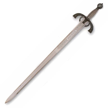 Espada rústica Duque de Alba, cabo em ribs