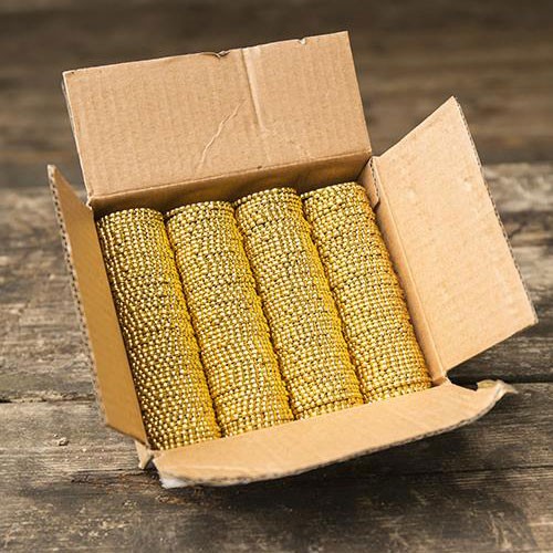 Conjunto de 200 moedas medievais de leão dourado