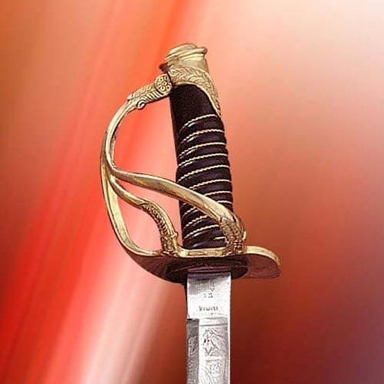 Sabre Oficial da Cavalaria dos EUA, 1860