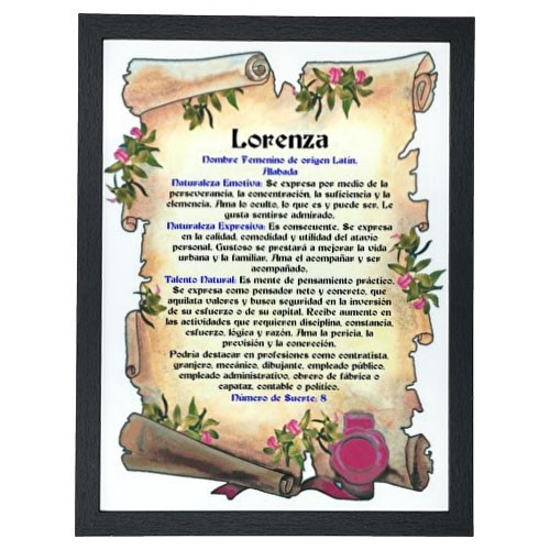 Imagem Personalizada com o seu Nome (32,5x42,5 cms.)