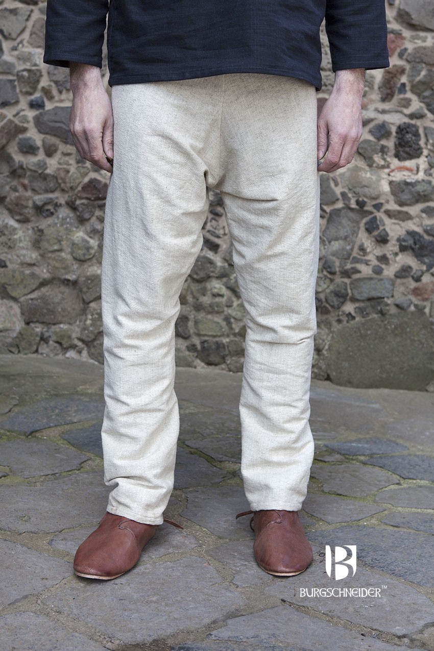 Calça medieval Ragnar, creme