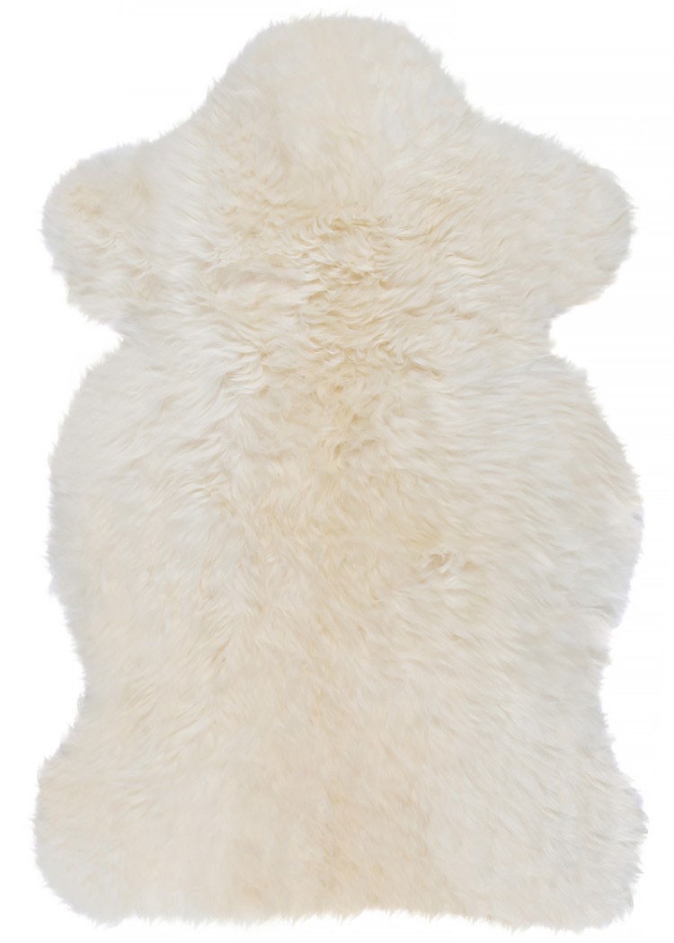 pele de cordeiro branca