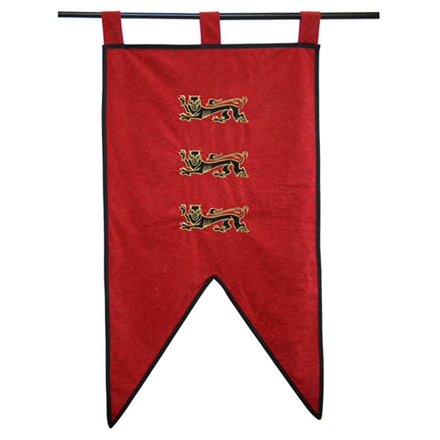 Estandarte Ricardo Corazón de León (105 x 55 cms.)