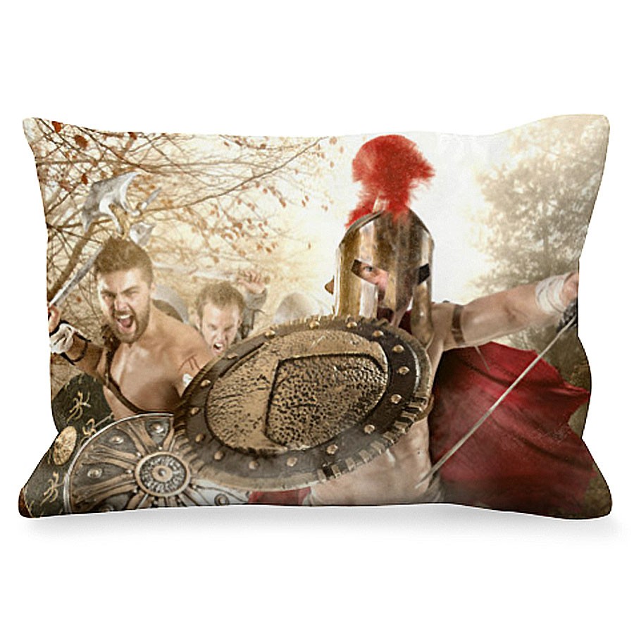 Almofada Retangular Luta de Espartanos