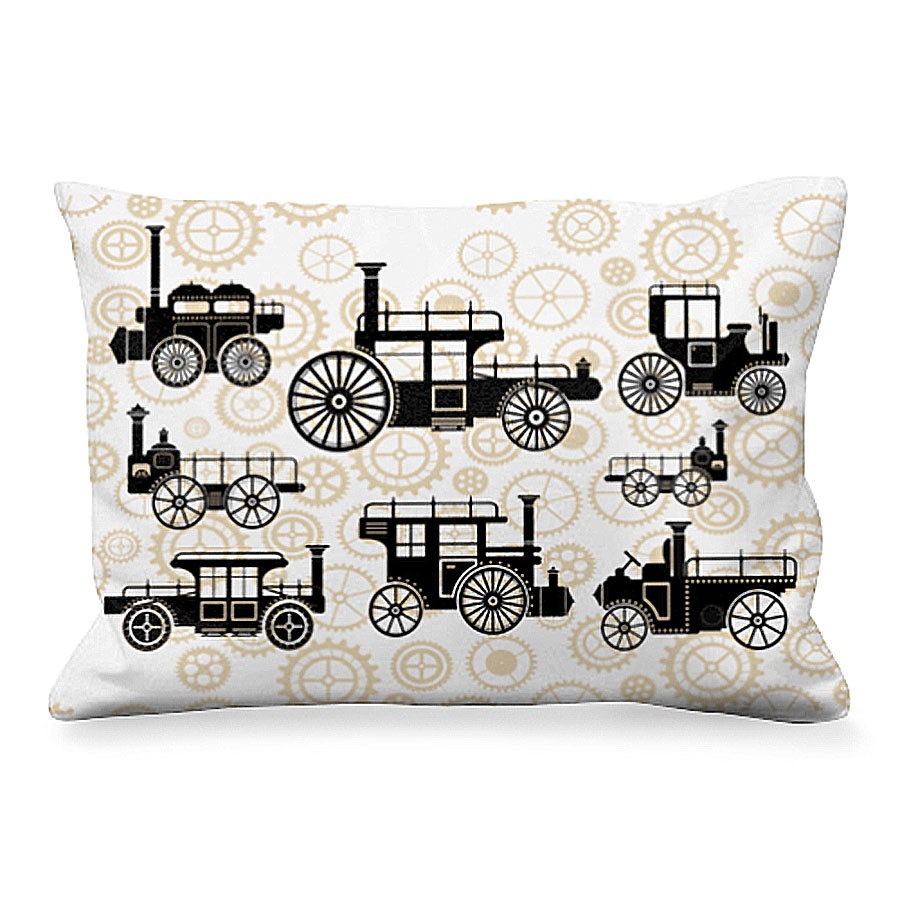 Almofada retangular estilo punk a vapor