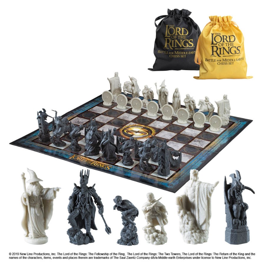 Xadrez Batalha da Terra Mediela, O Senhor dos Anéis