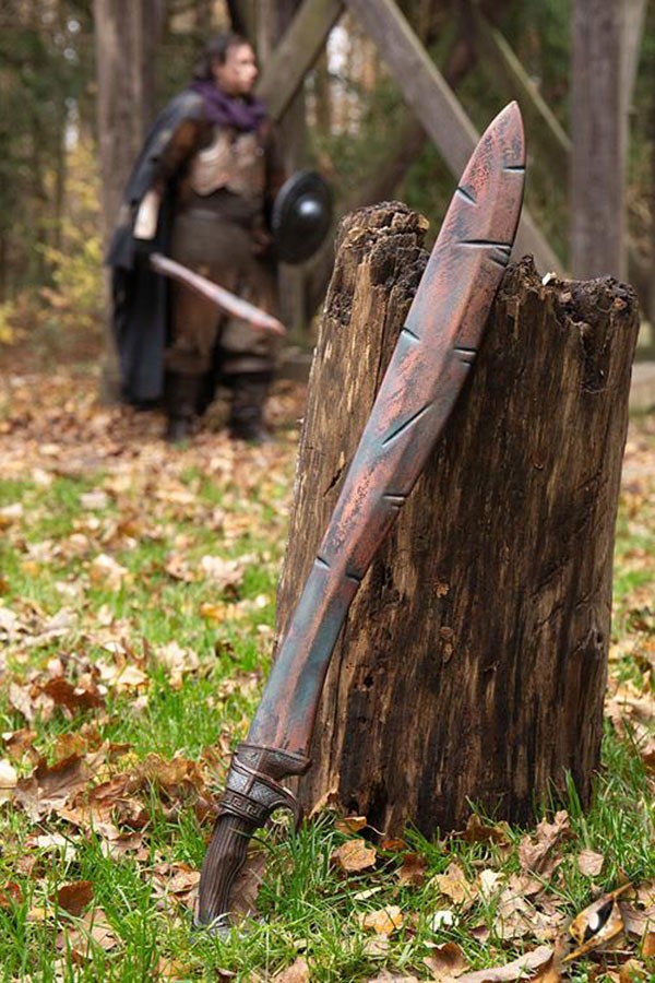 Latex falcata série Battleword, LARP