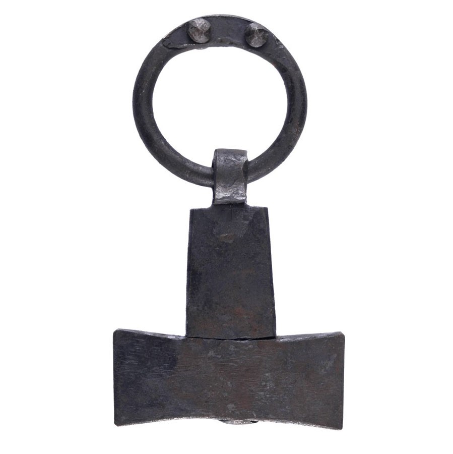 Pendente martelo de Thor em ferro forjado