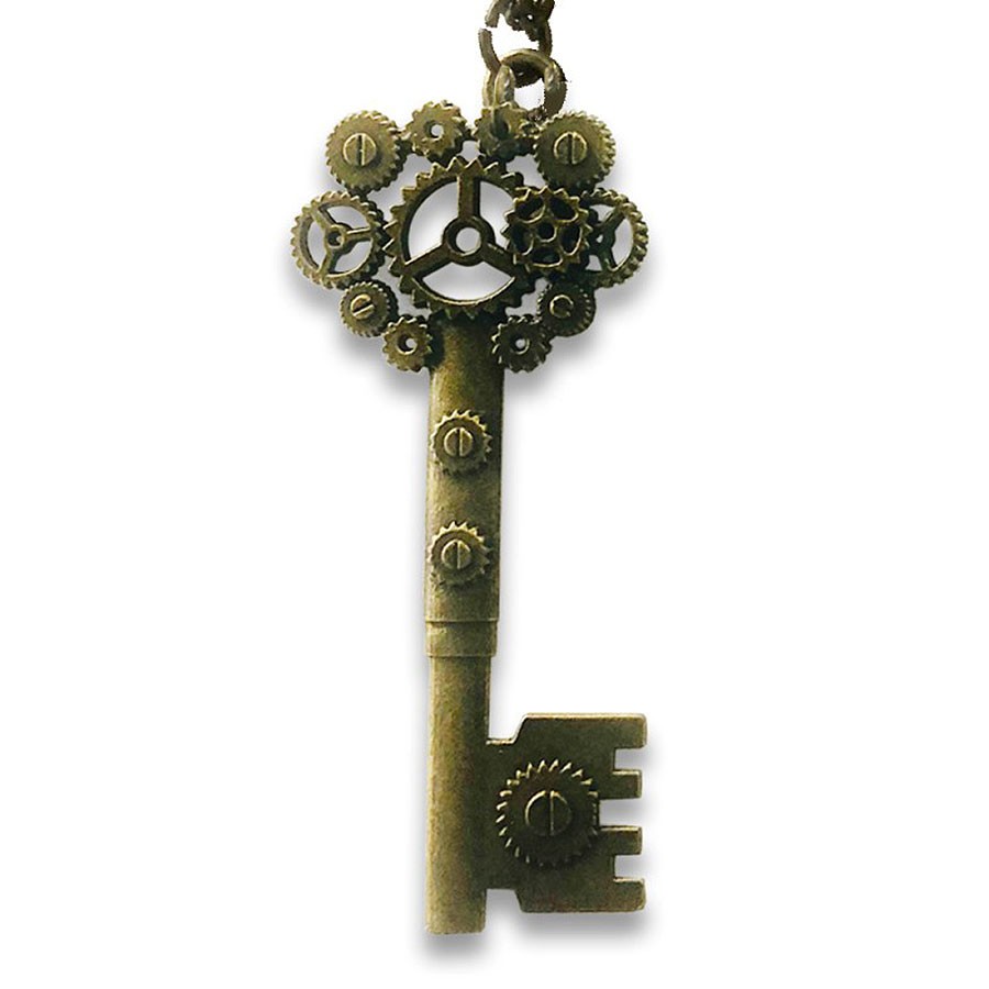 Chave pendente com rolamentos SteamPunk