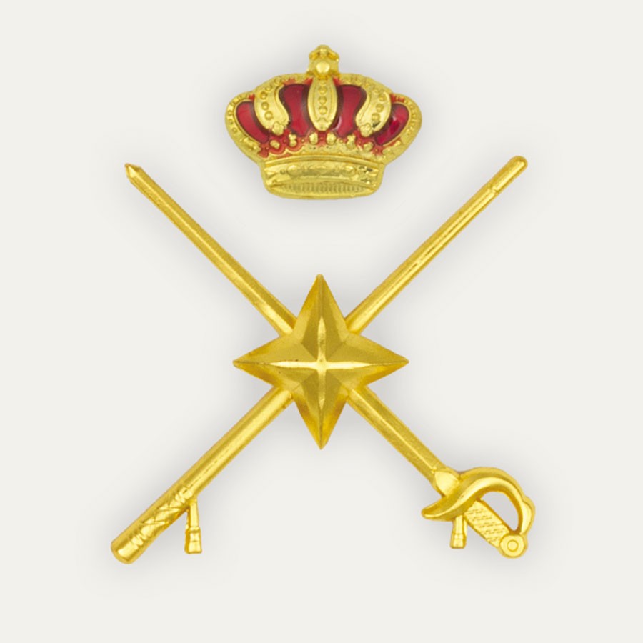 Brigadeiro general ombreira para uniforme