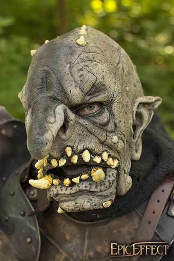 Máscara Troll Marrom, Efeito Épico