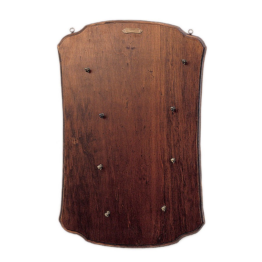 Expositor de parede para 4 pistolas antigas