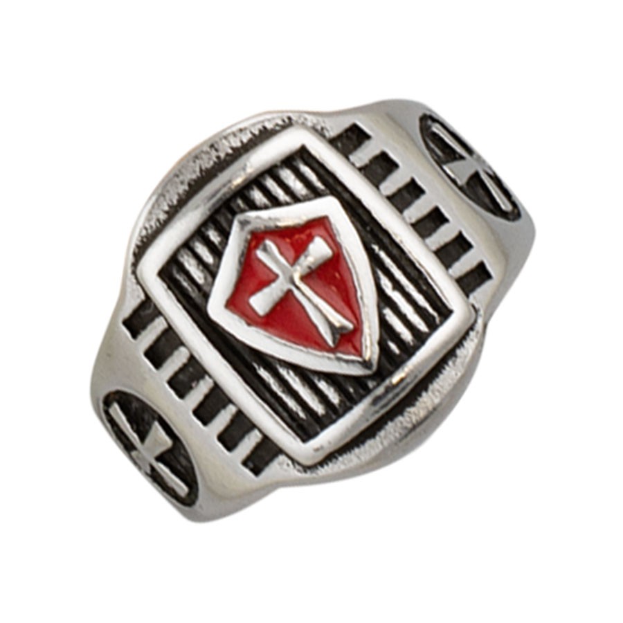 Escudo dos Cavaleiros Templários e Anel Cruzado