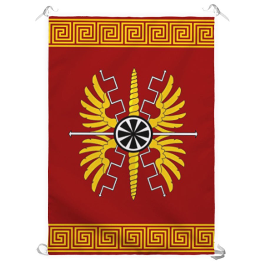 Estandarte romano para interiores e exteriores (70x100 cms.)