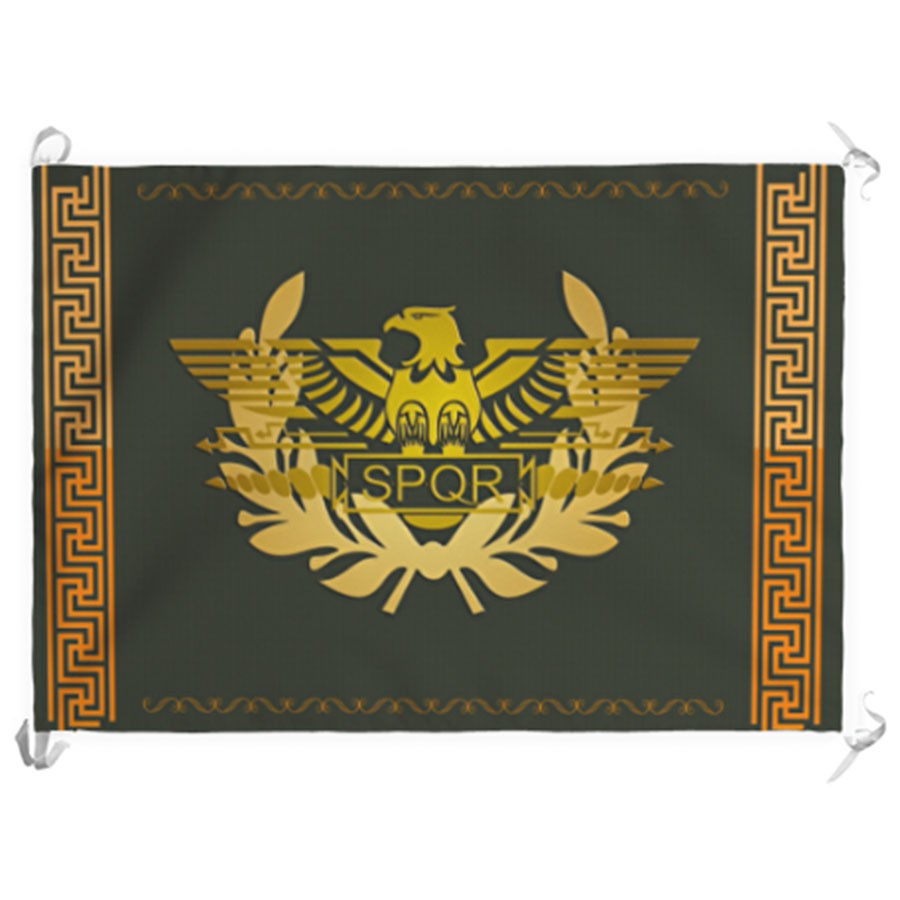 Banner Legião Romana SPQR paisagem (70x100 cms.)