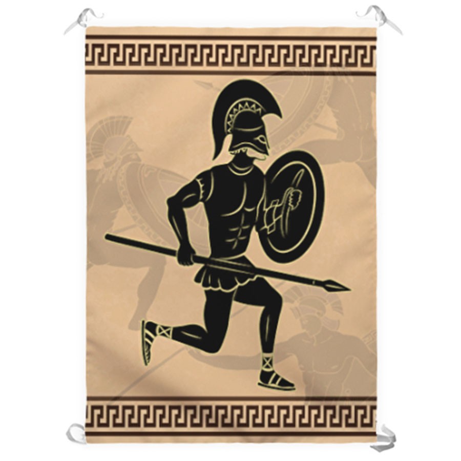 Banner Lutadores Gregos (70x100 cms.)
