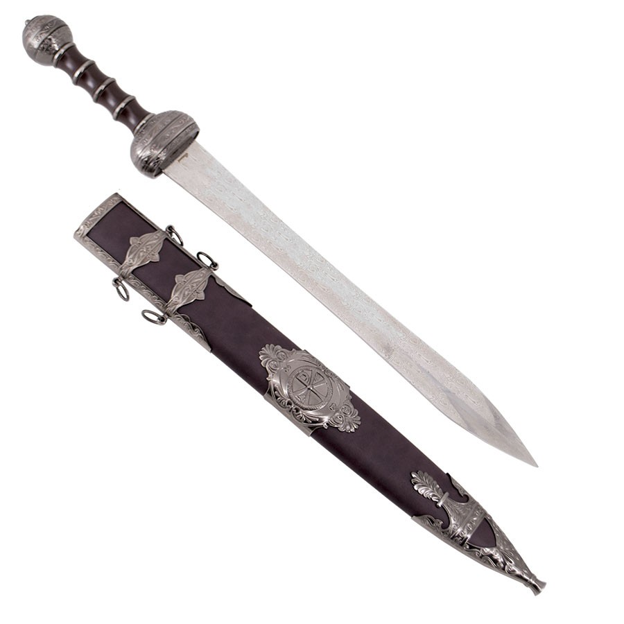 Spatha cavalaria romana com vagem marrom